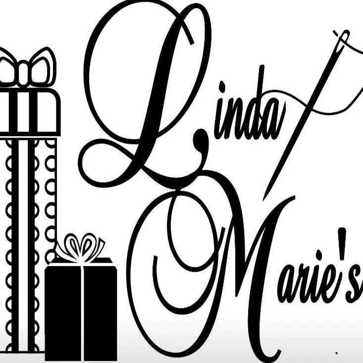 Linda Maries logo on the display