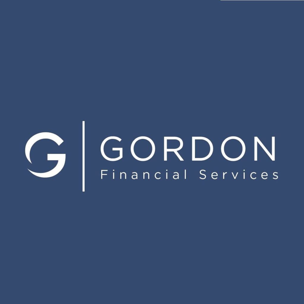 Gordon Financial Services logo on the display